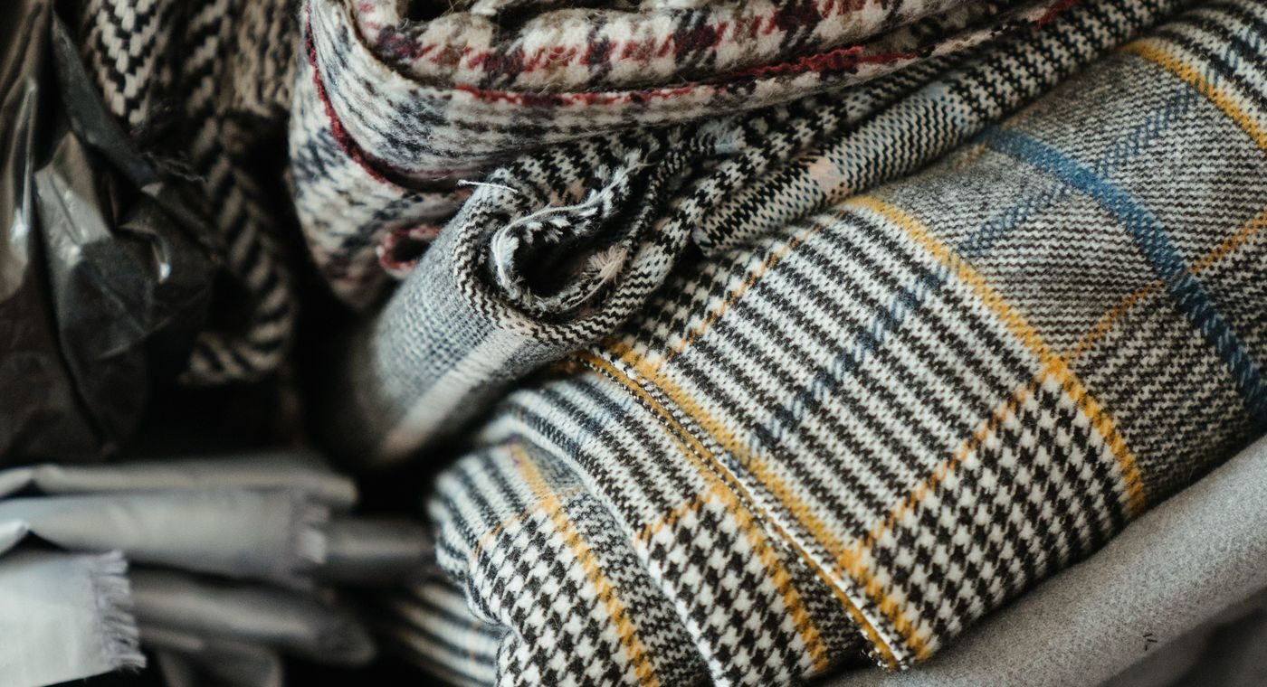 Folded cloth